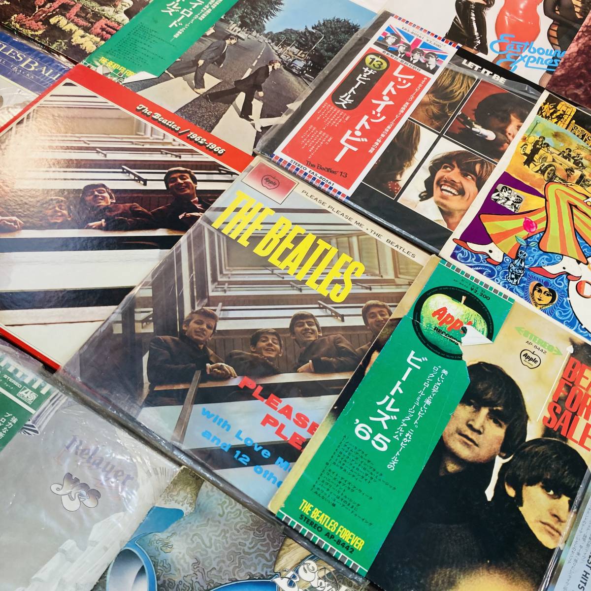 1円 洋楽 LP まとめ 約70枚 ロック ポップス Beatles レコード 【現状