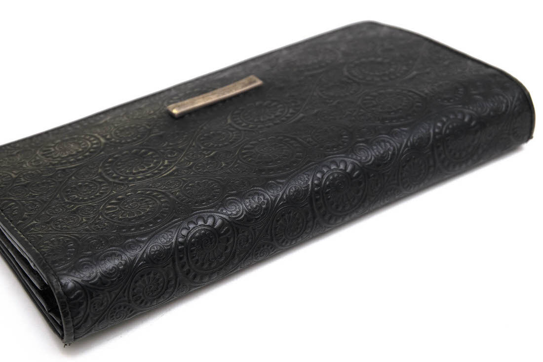 GARNI ガルニ 長財布 Vine Pattern Long Wallet ミネルバリスシオ 牛革