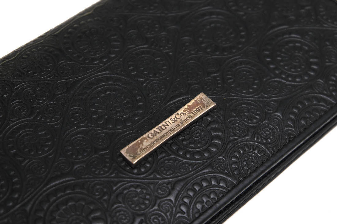 GARNI ガルニ 長財布 Vine Pattern Long Wallet ミネルバリスシオ 牛革