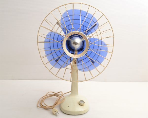 動作OK◇日立/HITACHI 扇風機 A.C.DESK FAN M-6036D 希少 当時物 昭和