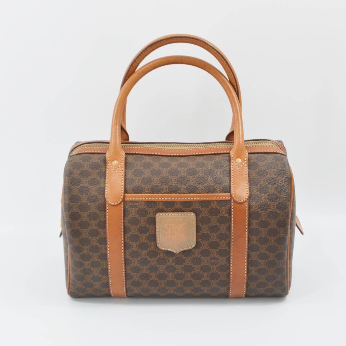 H 1円スタート CELINE セリーヌ ヴィンテージ マカダム ハンドバッグ