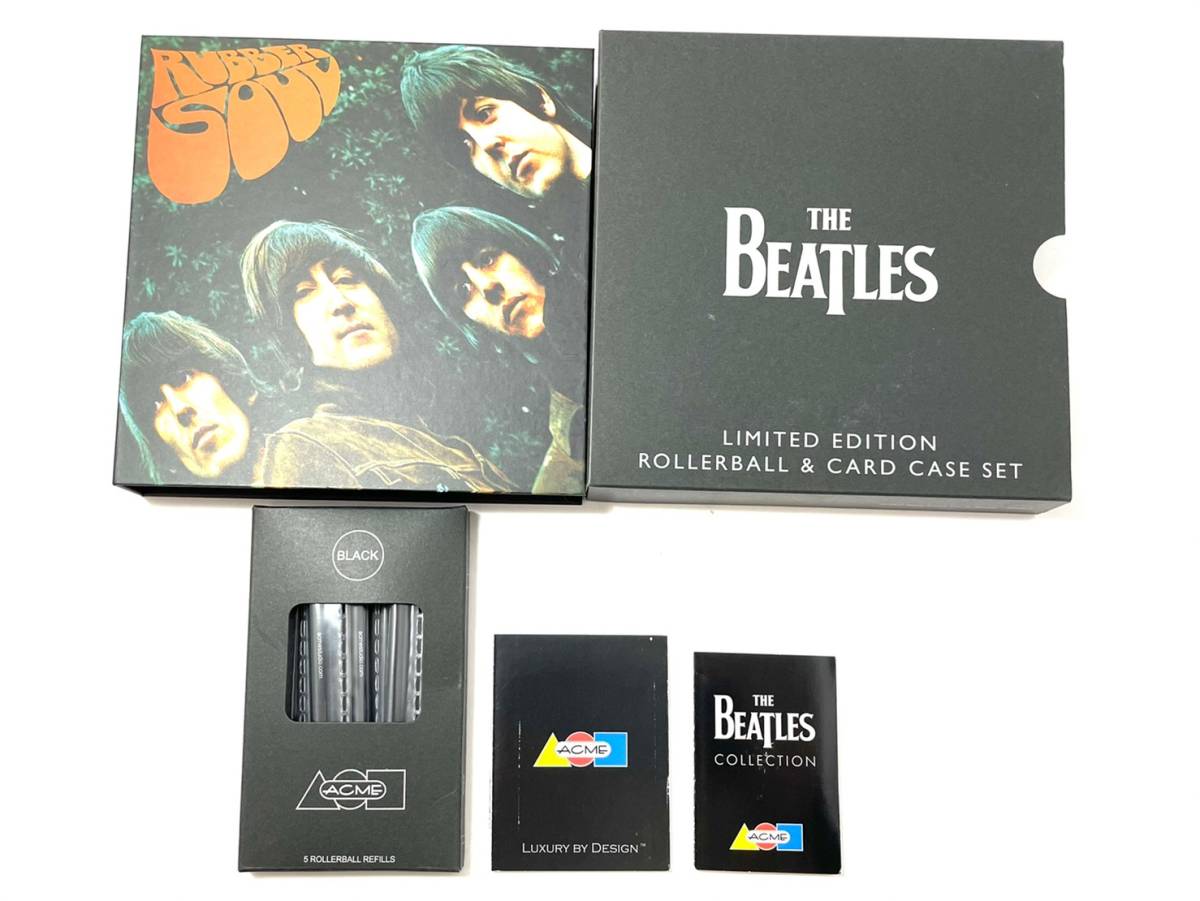 ジャンク品】ACME/アクメ THE BEATLES/ビートルズ ボールペン&カード