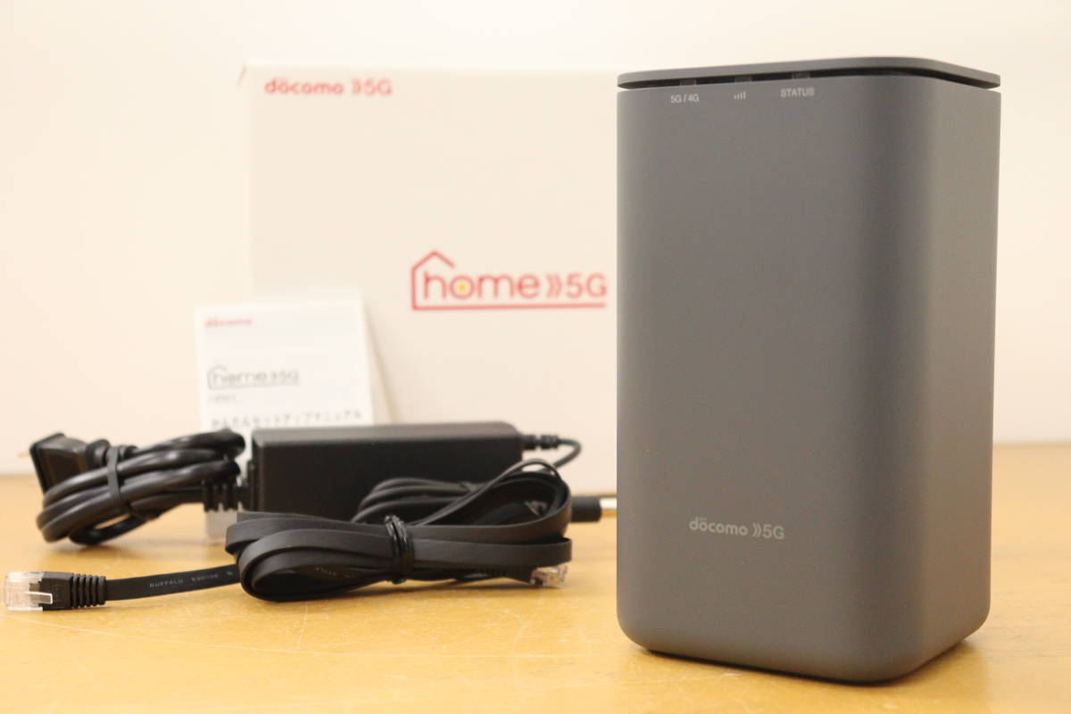 NTT docomo】 home5G HR01 セット ドコモ ホームルーターNTTdocomo