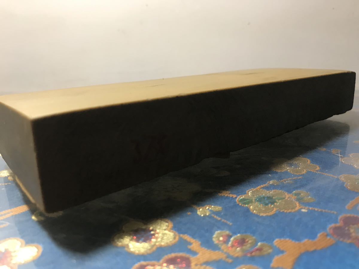 天然砥石 加藤鉱山 中山 戸前 黄板 1140g極上 379