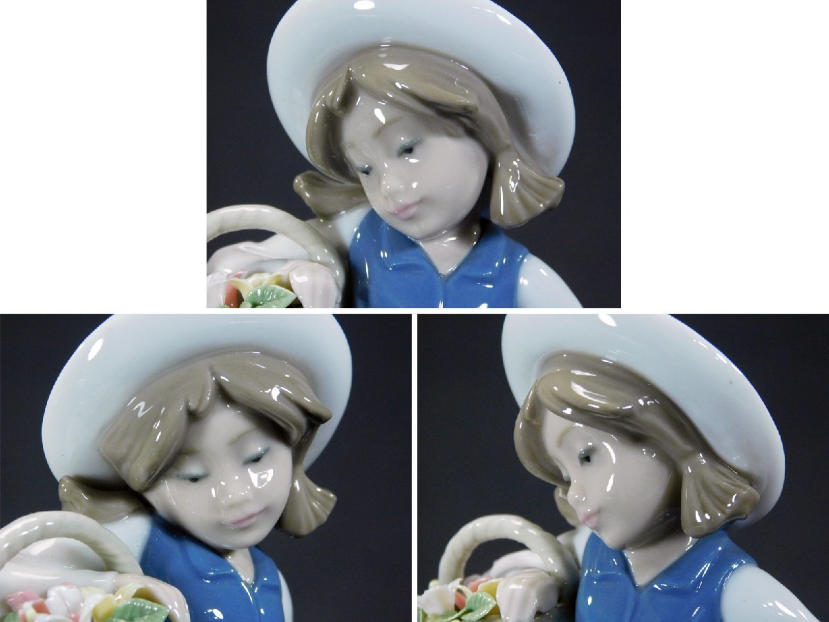 リヤドロ LLADRO 甘い花の香り 少女 275 フィギュア フィギュリン 置物