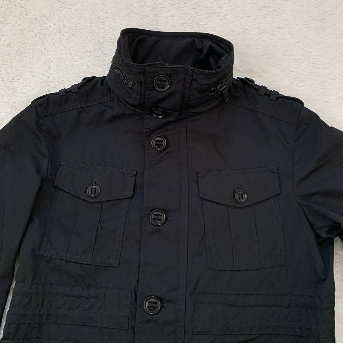 希少なL 美品 バーバリーブラックレーベル ノバチェック USED加工