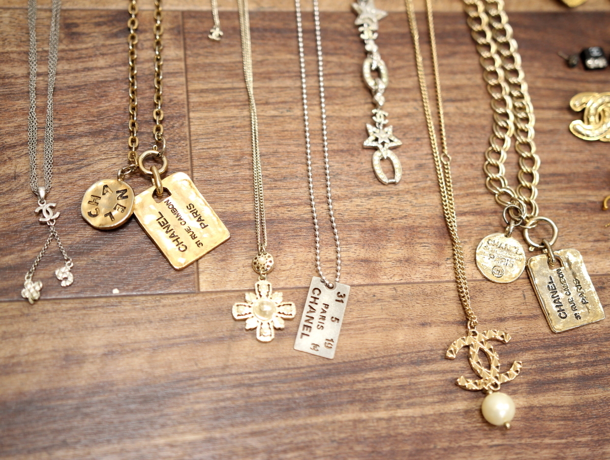 1円□CHANEL シャネル□ネックレス イヤリング ブローチ ピアス 