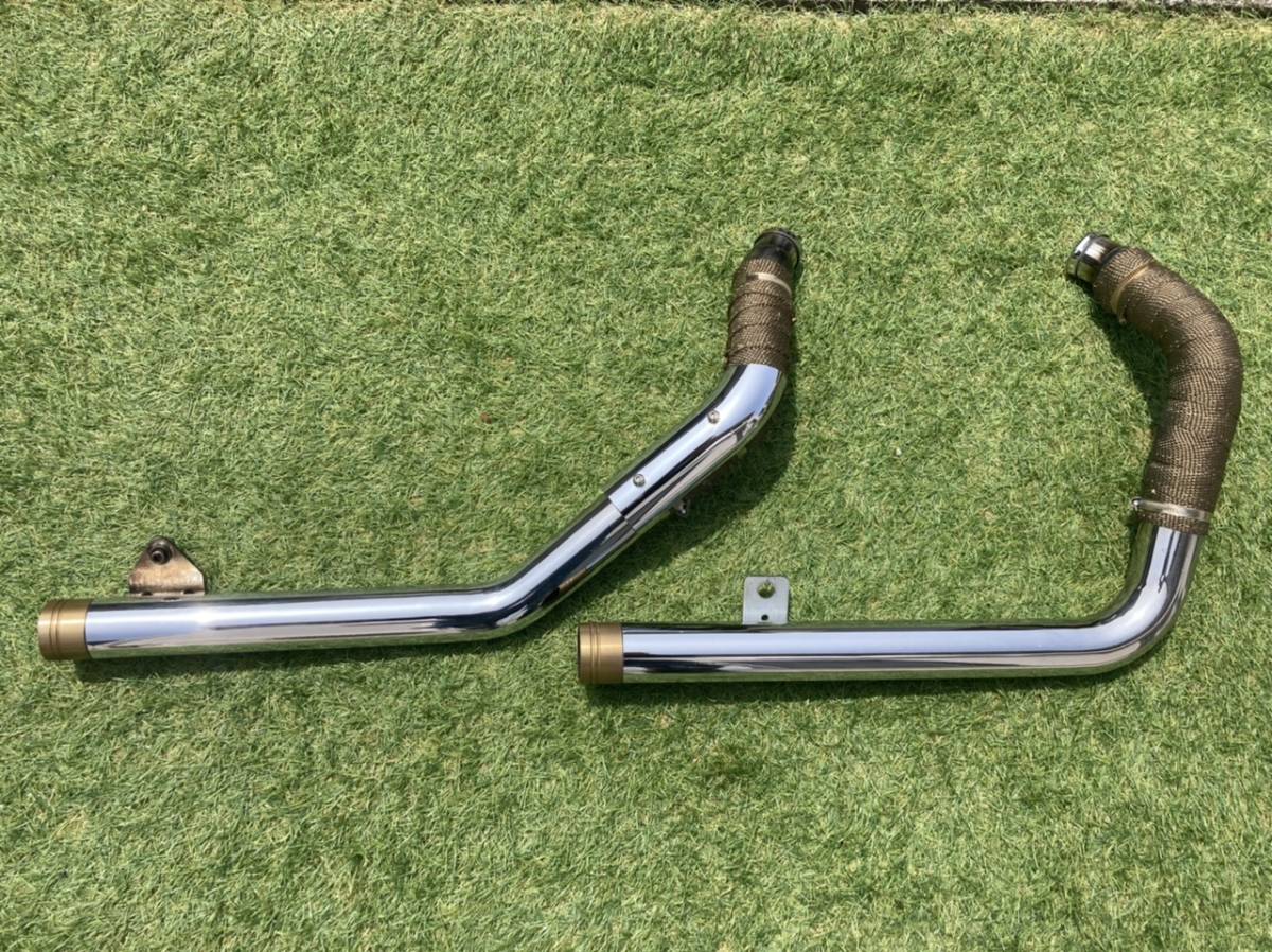 ドラッグパイプ　2インチ　スポーツスター　XL 真鍮　ブラス