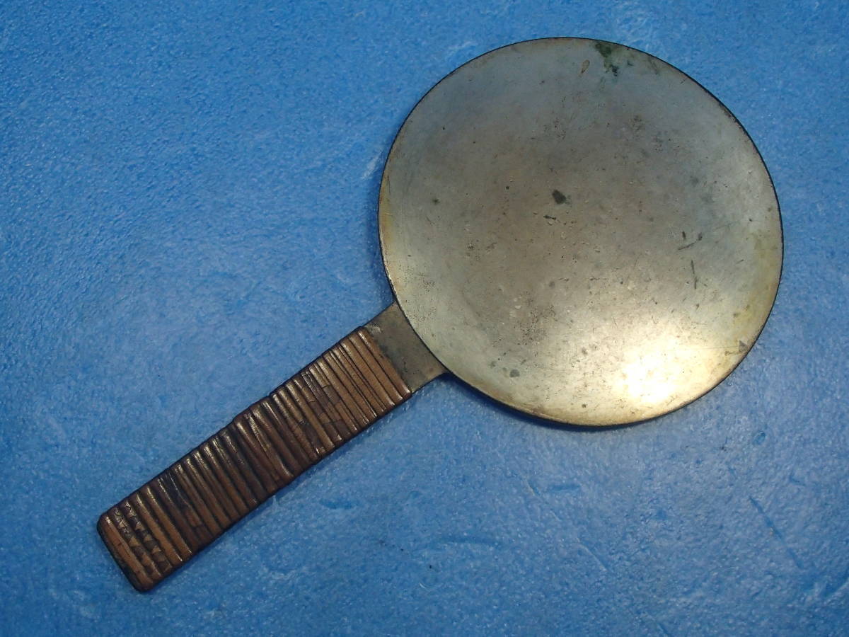 ◇◇【希少】藤原光長 手鏡 古鏡 銅鏡 時代道具 現状品 江戸時代 古  