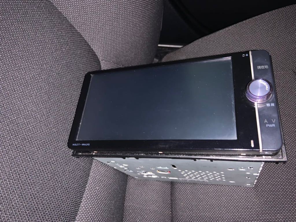 トヨタ純正 SDナビ NSZT-W62G Bluetooth 地デジ DVD 美品 NSZT-W62G