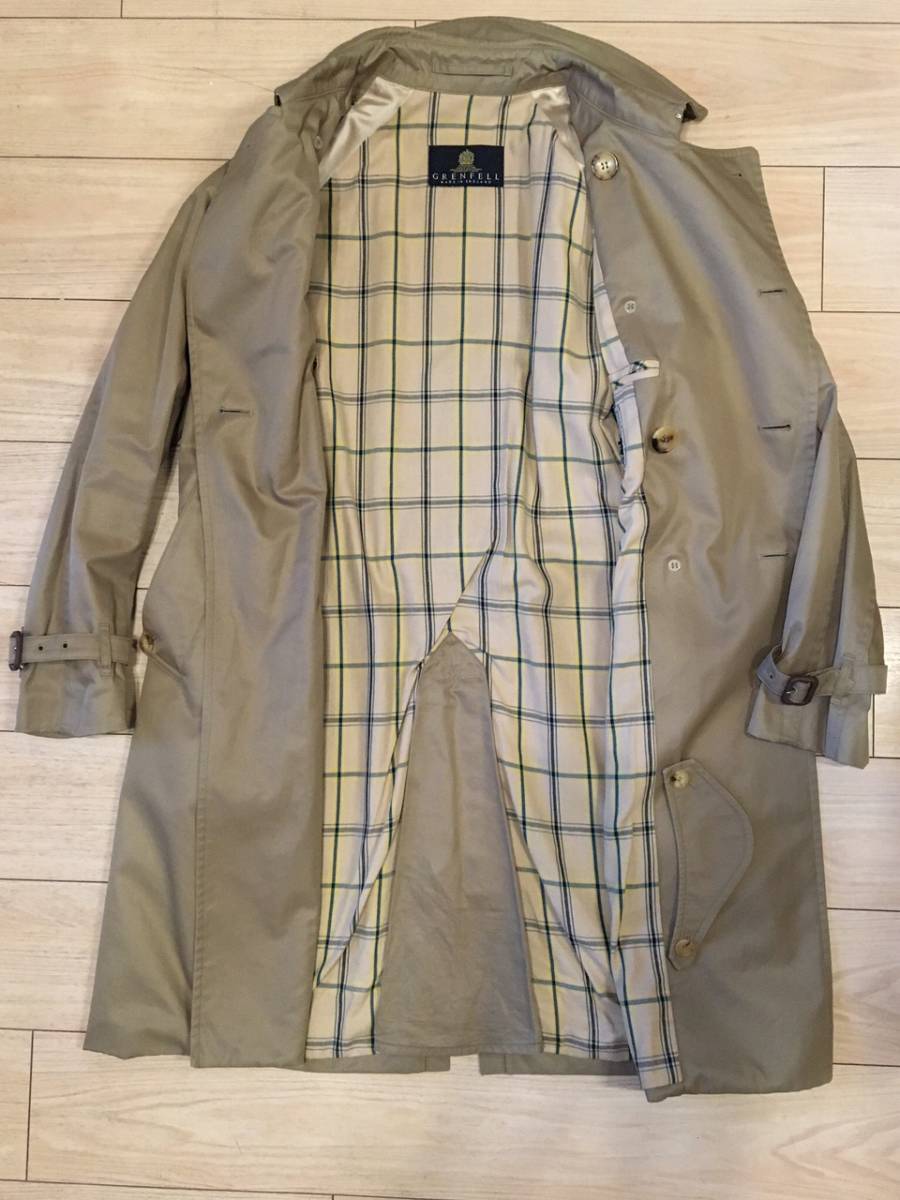 &frasl; GRENFELL 20%OFFGRENFELL グレンフェル｜コットンギャバジン グレンフェル 別注 KENSINGTON2 ／ ◇GRENFELL(グレンフェル)&frasl;※難あり&frasl;グレンフェルクロスロング GLORYGUY &amp; トレンチコート 国内正規品 | Cachette｜GRENFELL&frasl;グレンフェルから正統派なトレンチ GRENFELLグレンフェルKENSINGTON2トレンチコート40ベージュ英国の通販