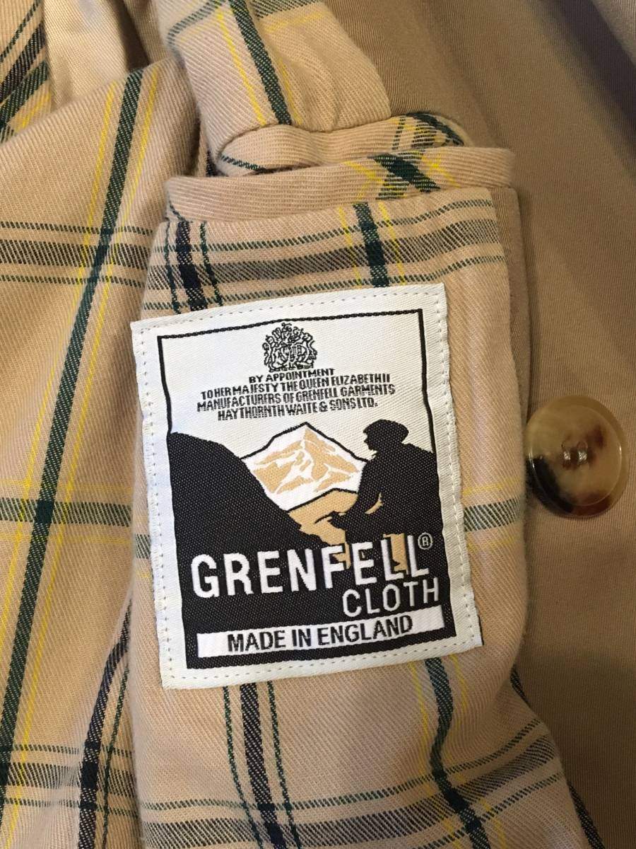 &frasl; GRENFELL 20%OFFGRENFELL グレンフェル｜コットンギャバジン グレンフェル 別注 KENSINGTON2 ／ ◇GRENFELL(グレンフェル)&frasl;※難あり&frasl;グレンフェルクロスロング GLORYGUY &amp; トレンチコート 国内正規品 | Cachette｜GRENFELL&frasl;グレンフェルから正統派なトレンチ GRENFELLグレンフェルKENSINGTON2トレンチコート40ベージュ英国の通販