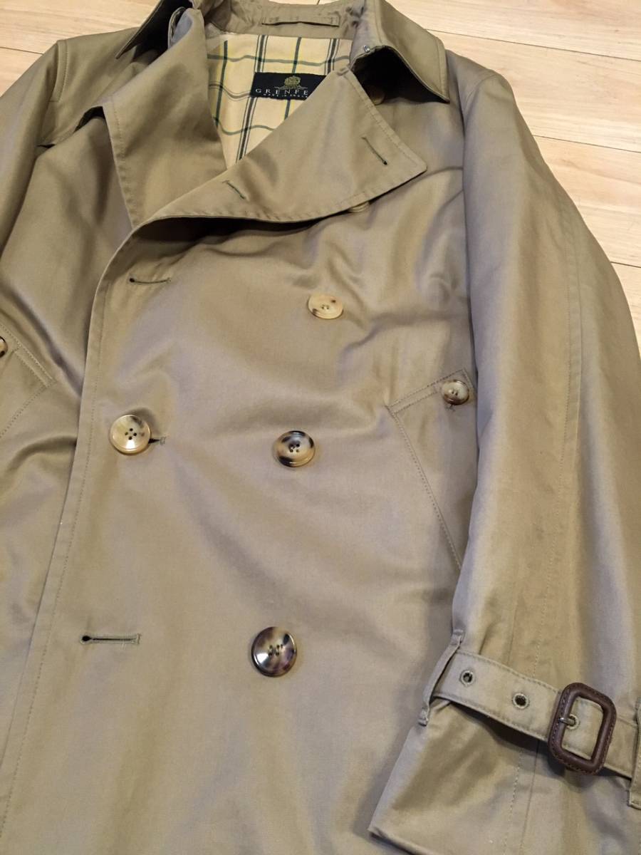 &frasl; GRENFELL 20%OFFGRENFELL グレンフェル｜コットンギャバジン グレンフェル 別注 KENSINGTON2 ／ ◇GRENFELL(グレンフェル)&frasl;※難あり&frasl;グレンフェルクロスロング GLORYGUY &amp; トレンチコート 国内正規品 | Cachette｜GRENFELL&frasl;グレンフェルから正統派なトレンチ GRENFELLグレンフェルKENSINGTON2トレンチコート40ベージュ英国の通販
