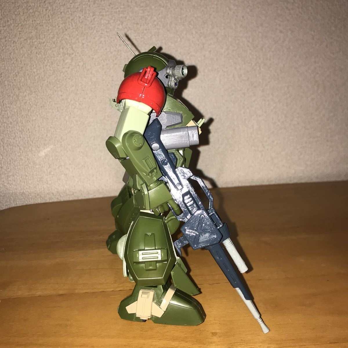 1&frasl;24 装甲騎兵ボトムズ スコープドッグ アーマードトルーパー ATM-09-STTC ウェーブ スコープドッグ・ターボカスタムの通販 ターボ | 1／24 ターボカスタム WAVE 塗装部屋を片付けていたら転倒させて壊したタカラ旧キット1&frasl;24スコープ アーマード ～その4 塗装