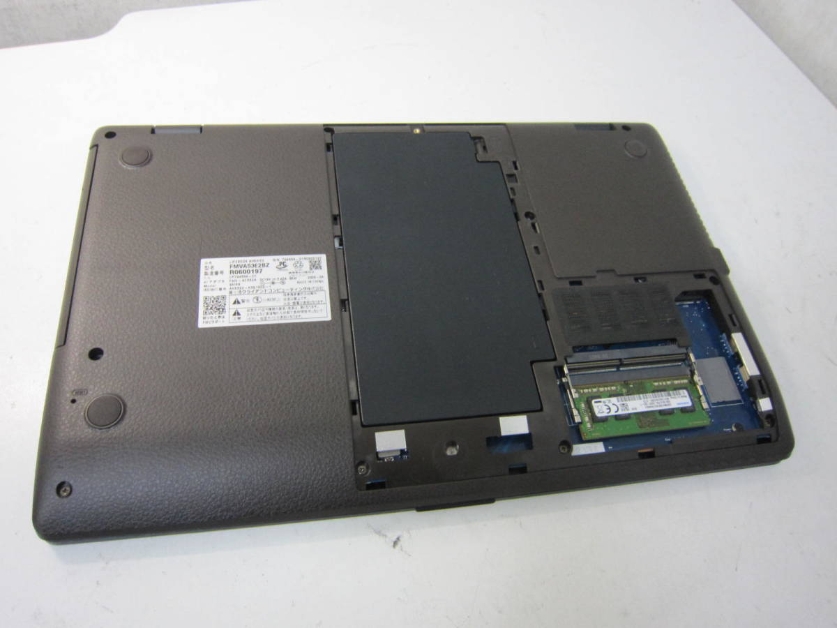 N12☆FUJITSU LIFEBOOK AH53/E2 FMVA53E2BZ Core i7-10510U SSD/無 