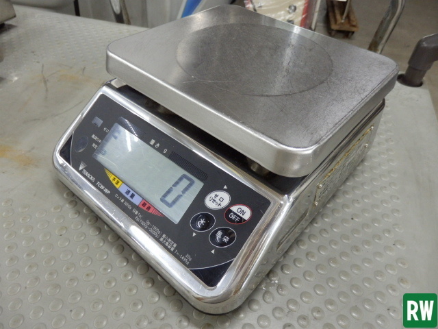 大人気，セール デジタル上皿はかり 3kg テラオカ/ヤマト TCW-WP 幅235&times;奥行285&times;高さ125mm 計量器 計り 乾電池式 試運転動画あり 2-207806-2(キッチンスケール、はかり)｜売買されたオークション情報、yahooの キッチンスケール、はかり