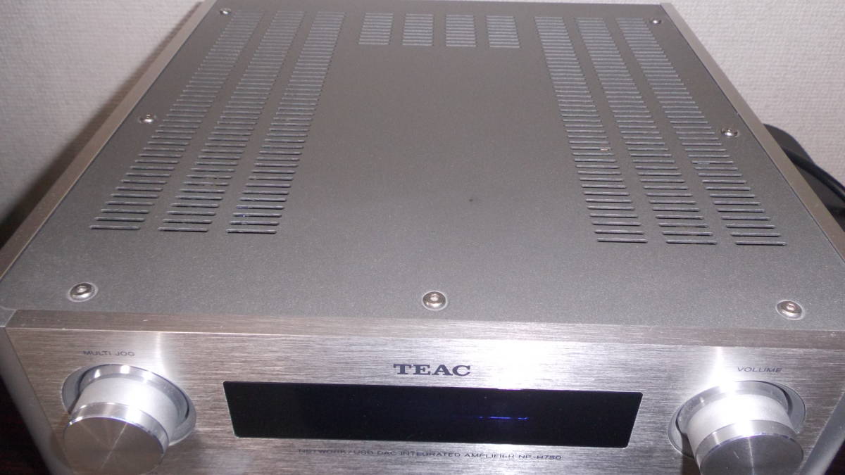 TEAC NP-H750 USB/ネットワーク対応 プリメインアンプ 付属品あり 動作