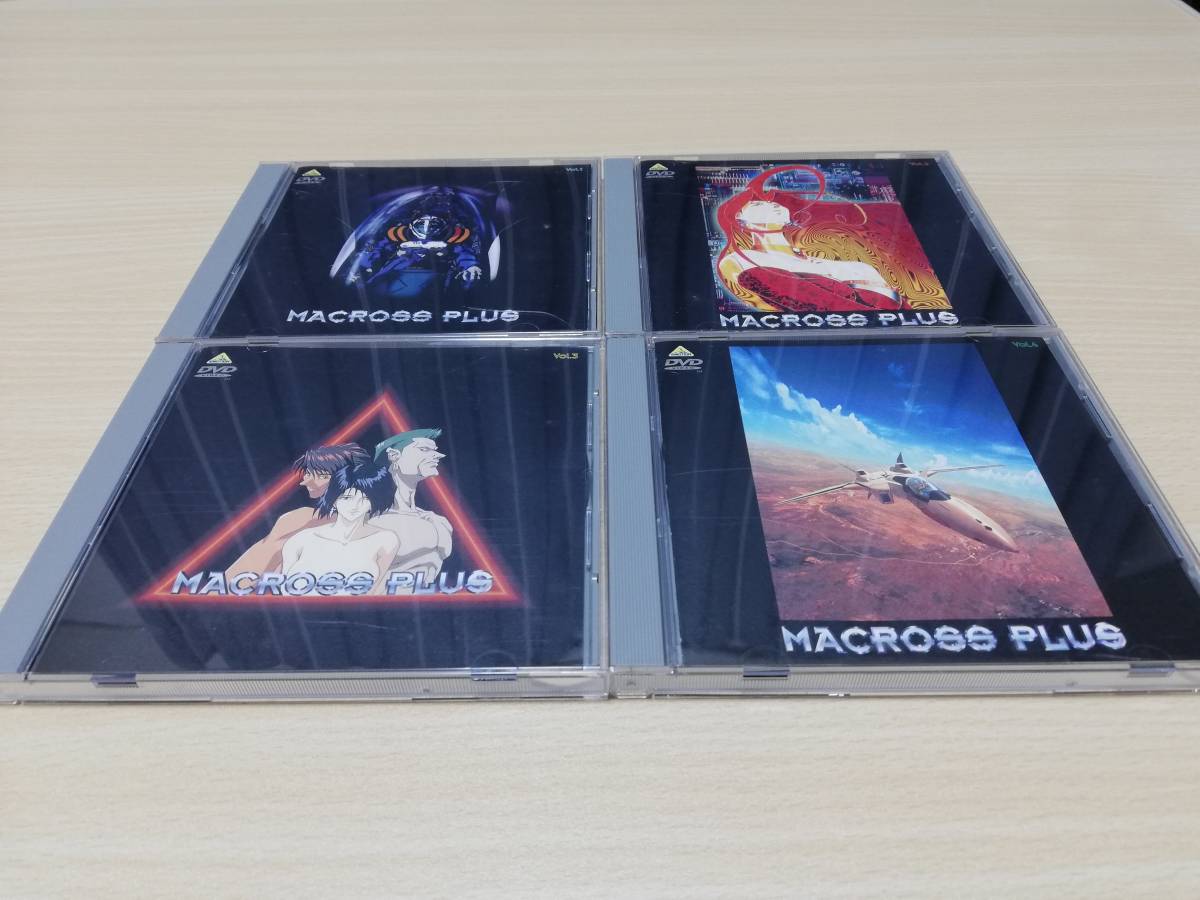 DVD】MACROSS PLUS マクロスプラス 全4巻セット BOX欠品 マクロス