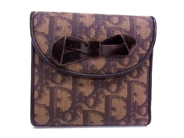 1円 □美品□ Christian Dior クリスチャンディオール トロッター PVC