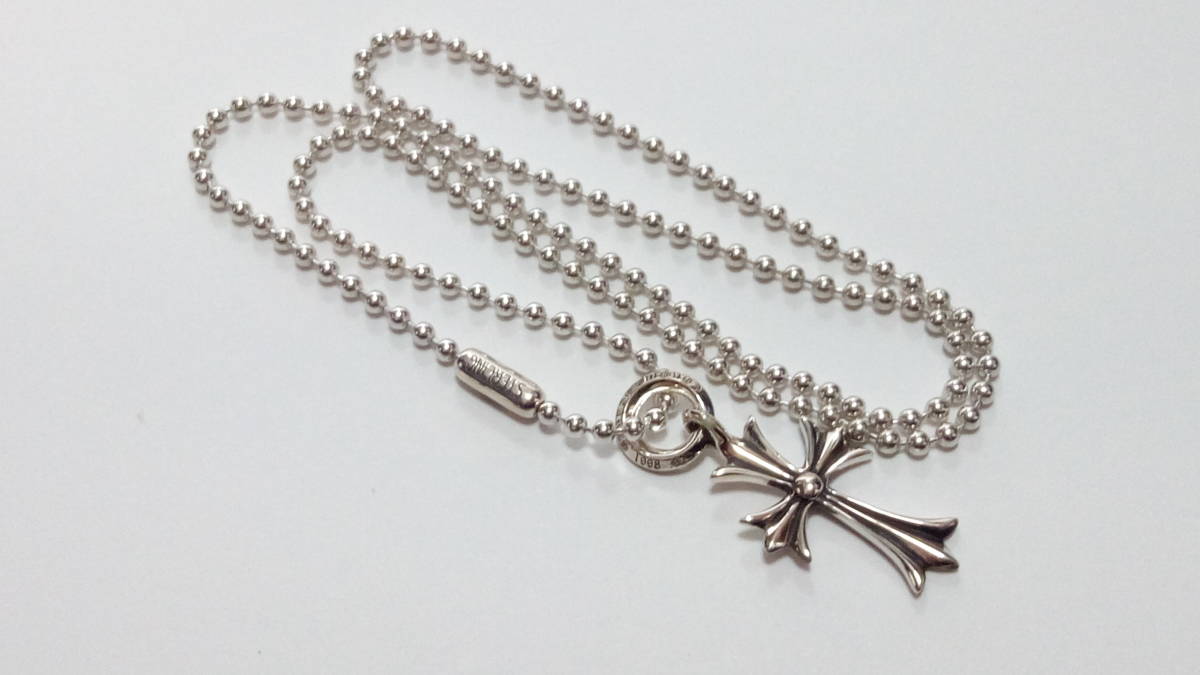 新座店 CHROME HEARTS CHタイニークロスチャーム ボールチェーン