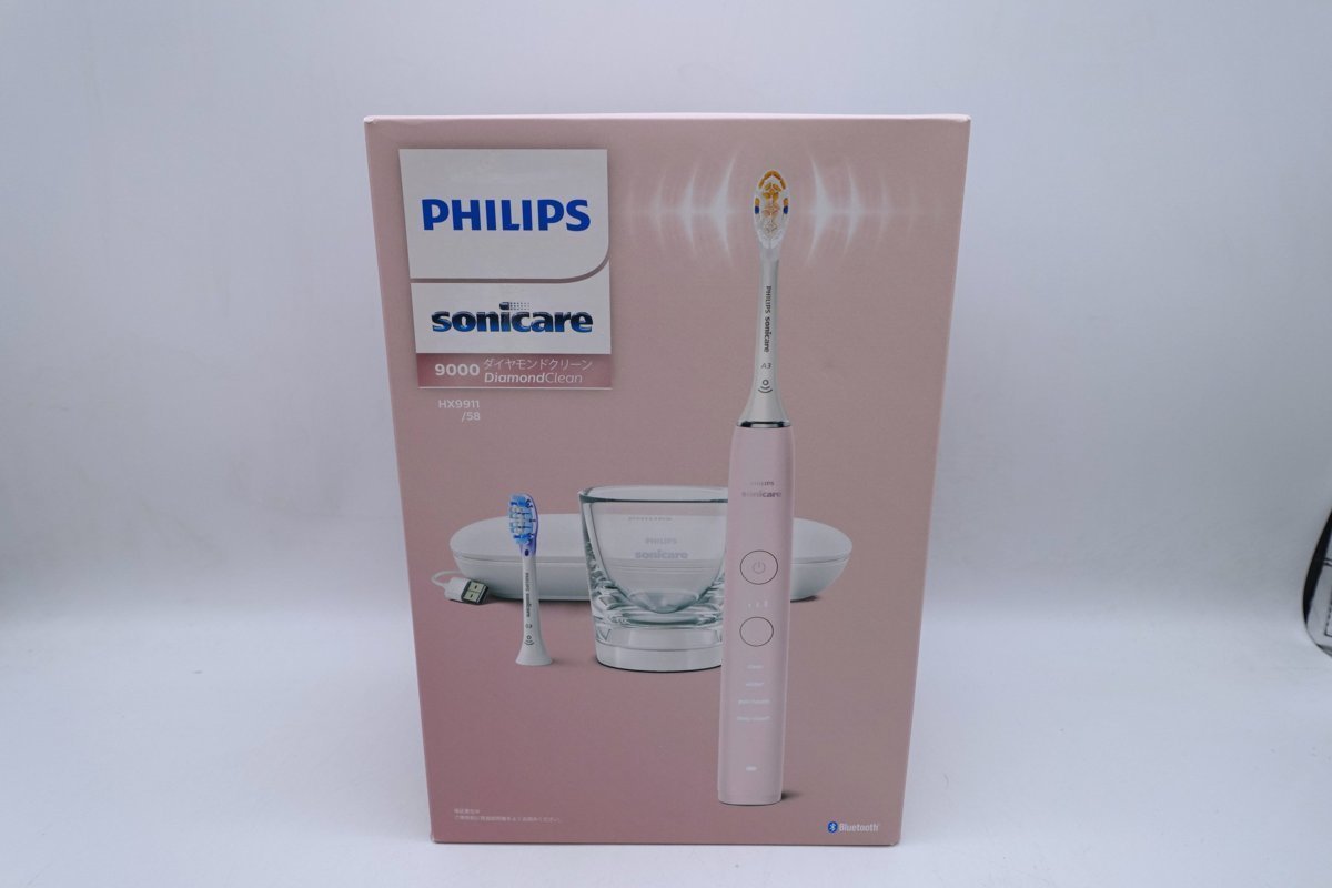 PHILIPS/フィリップス HX9911/58 ダイヤモンドクリーン 9000 (ピンク)