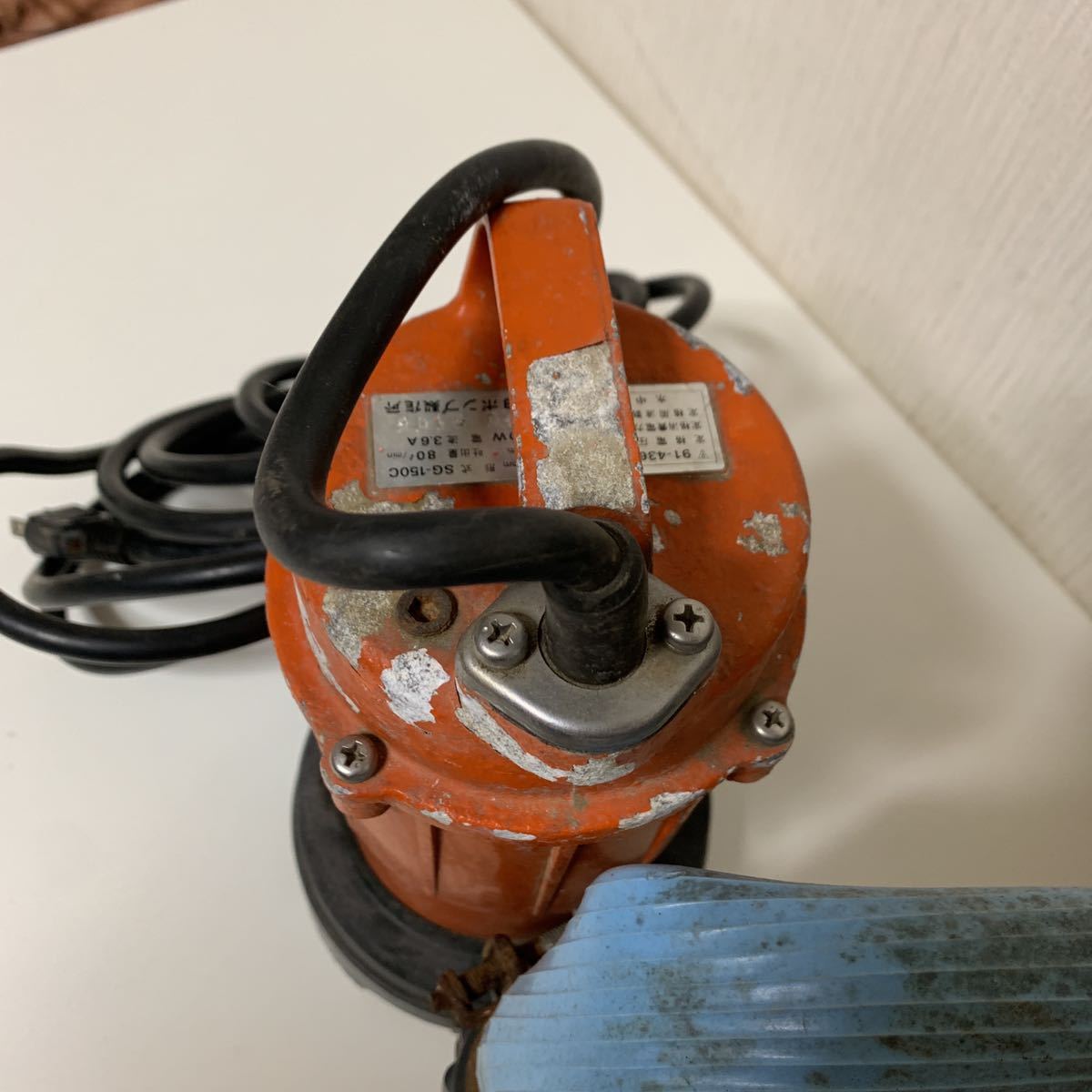 寺田ポンプ製作所:汚水用水中ポンプ 型式:SG-150C-60Hz