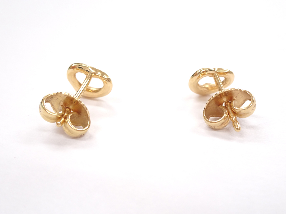 ティファニー Tiffany Co オープンハート スタッドピアス 7mm Au750 K18pg ピンク ゴールド ジュエリー ピアス 売買されたオークション情報 Yahooの商品情報をアーカイブ公開 オークファン Aucfan Com