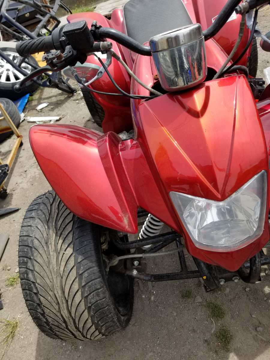 バギー 四輪 ATV ユナリ 小型 鍵付き バイク イエローカウルセット 四 バギー 四輪 ATV ユナリ 小型 鍵付き バイク イエローカウルセット 四