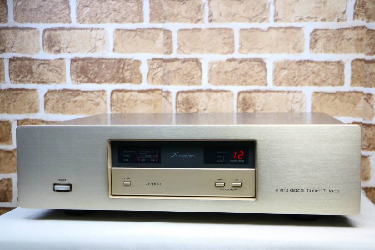 ACCUPHASE T-110CS CS PCM チューナー アキュフェーズ Accuphase アキュフェーズ T-110CS CS-PCMチューナー T-110CS