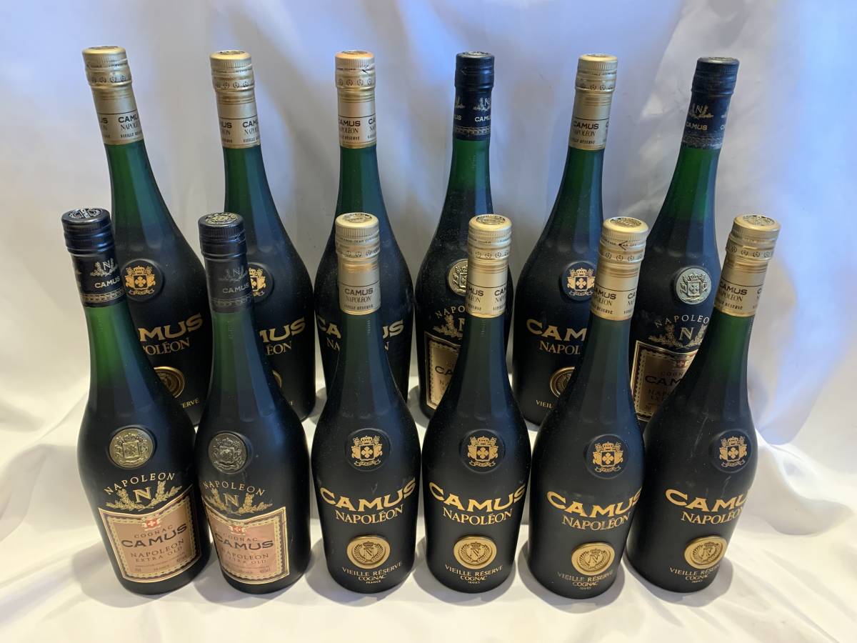 カミュ ナポレオン 700ml スリム : 古酒 10年 ブック 1円～未開栓CAMUS 