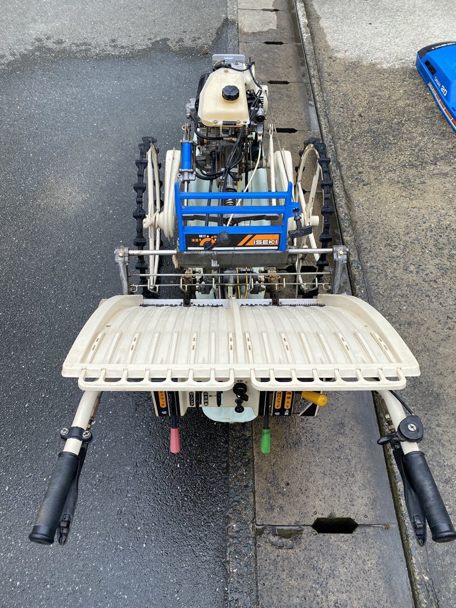 イセキ PS20 SANAE20 2条田植え機 2条 1.7馬力 田植え 手押し 中古 