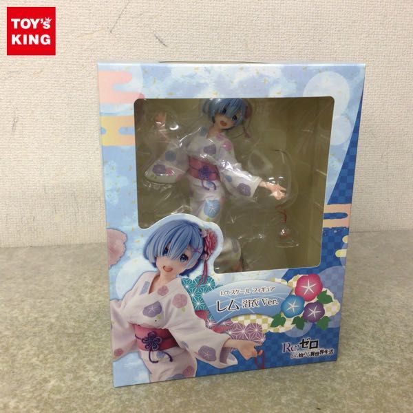 1円～ 未開封 KADOKAWA 1/7 Re:ゼロから始める異世界生活 レム 浴衣Ver