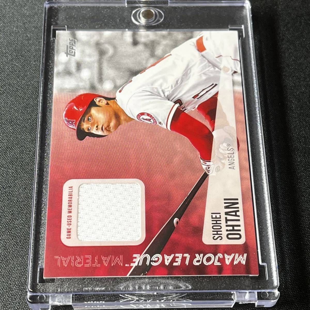 PSA9】大谷翔平 2019 Topps 試合着用ジャージ入り 世界5枚 大谷翔平