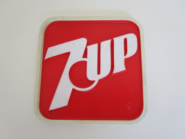 セブンアップ 7UP ブリキ看板 ビンテージ アメリカン雑貨 ドリンク USA 
