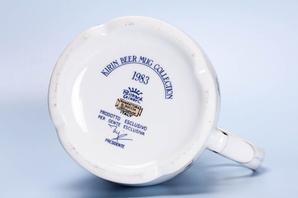 KIRIN BEER MUG COLLECTION 1983 RICHARD GINORI キリンビアマグ 