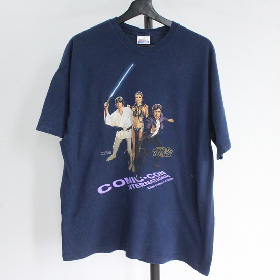 P163 2000年代製 Hanes スターウォーズプリントTシャツ□00s P163 2000年代製 Hanes スターウォーズプリントTシャツ□00s