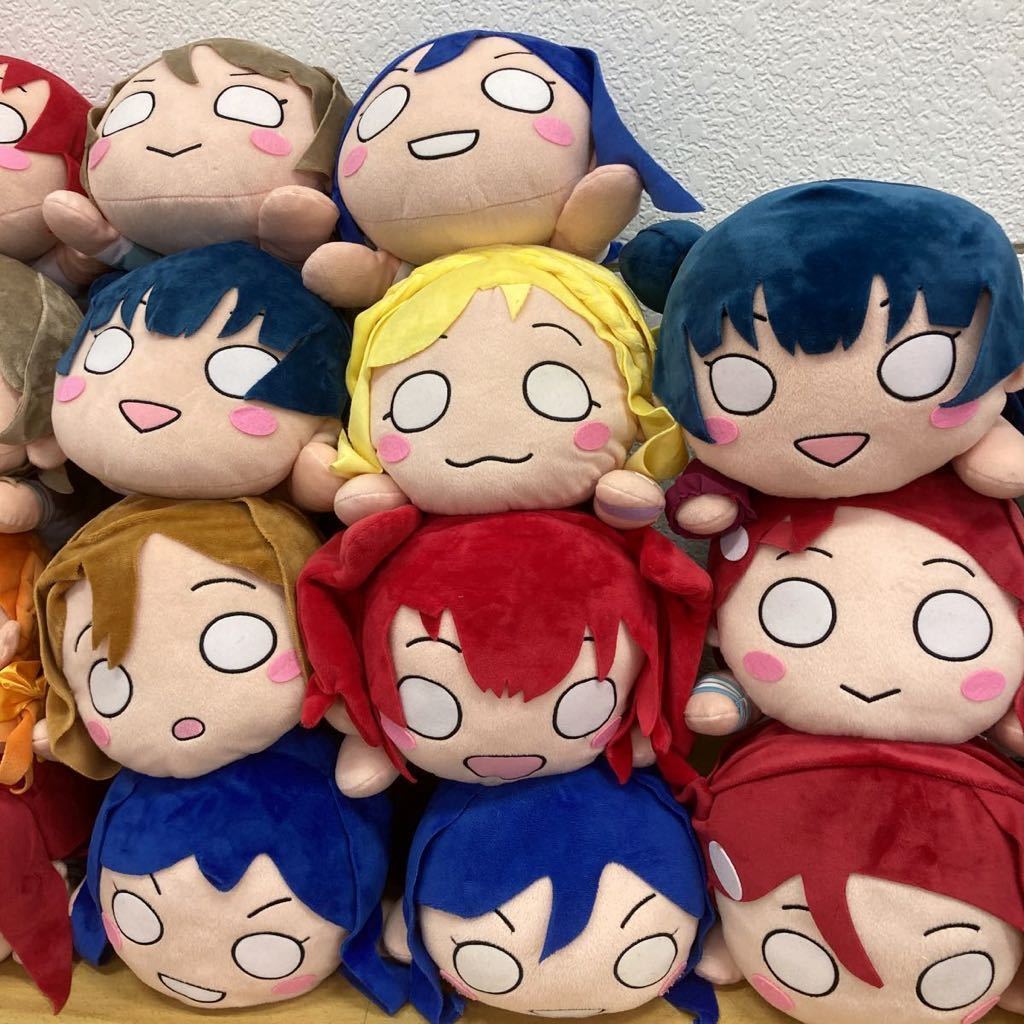 YK372)ラブライブ!サンシャイン Aqours メガジャンボ寝そべり