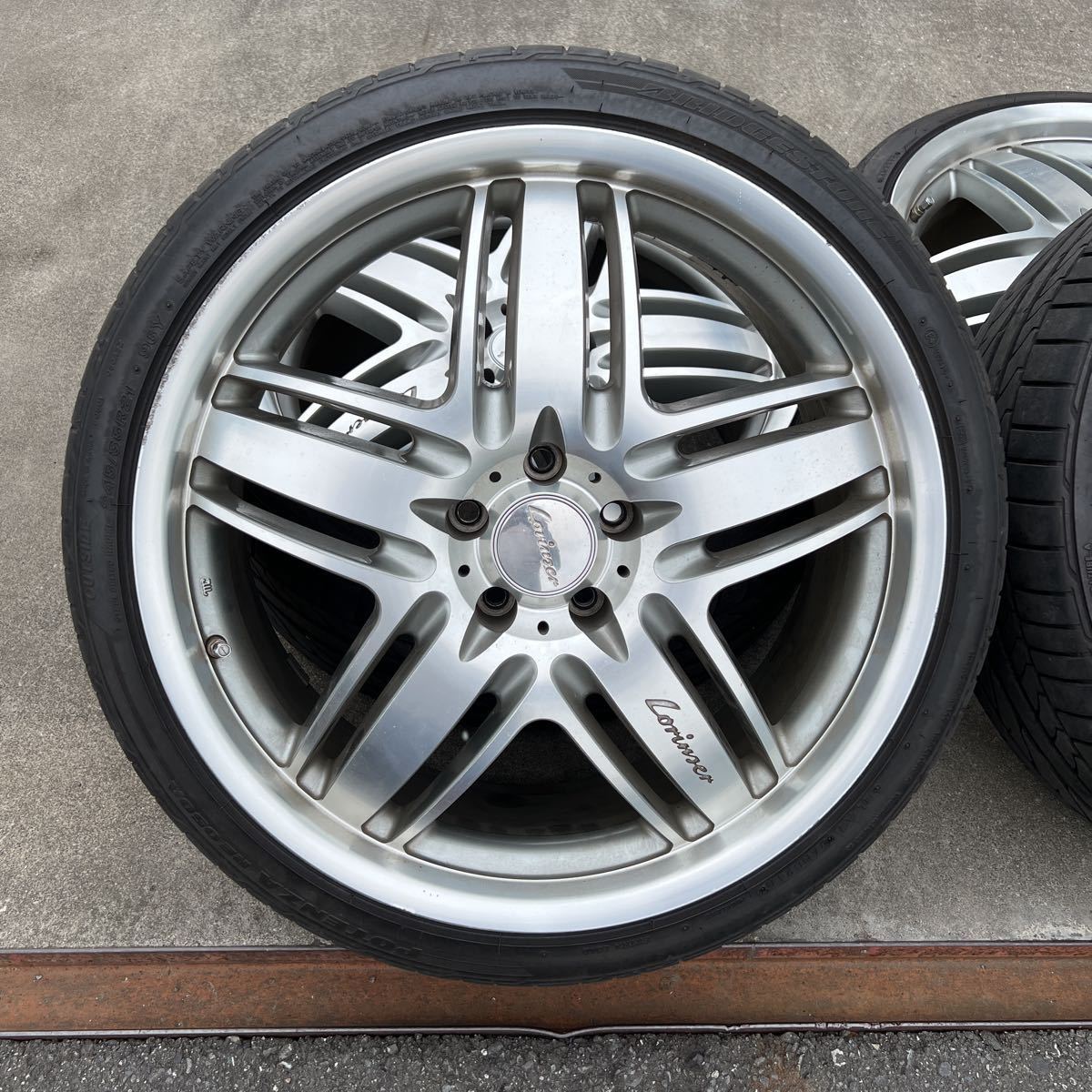 本物！ロリンザー 21インチ9Jオフセット33 LS460 LS600h用 4本セット 