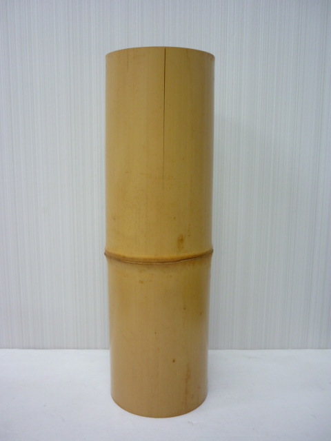 華道 茶道 いけばな 花器 短三管筒 竹器 真竹 嵯峨御流 竹製 花入れ