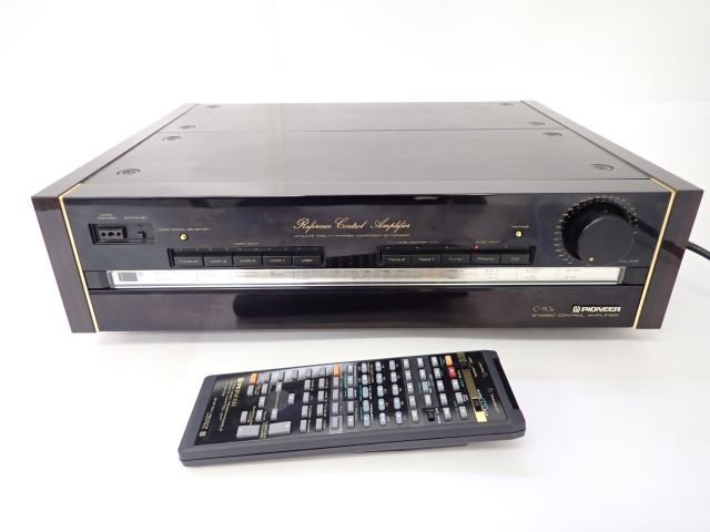 Pioneer C-90a パイオニア コントロールアンプ プリアンプ リモコン付