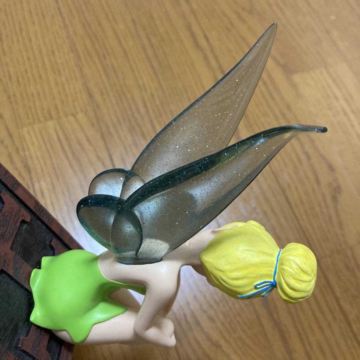 used 保管品 ティンカーベル 置物 Disney parks オリジナル 約570g