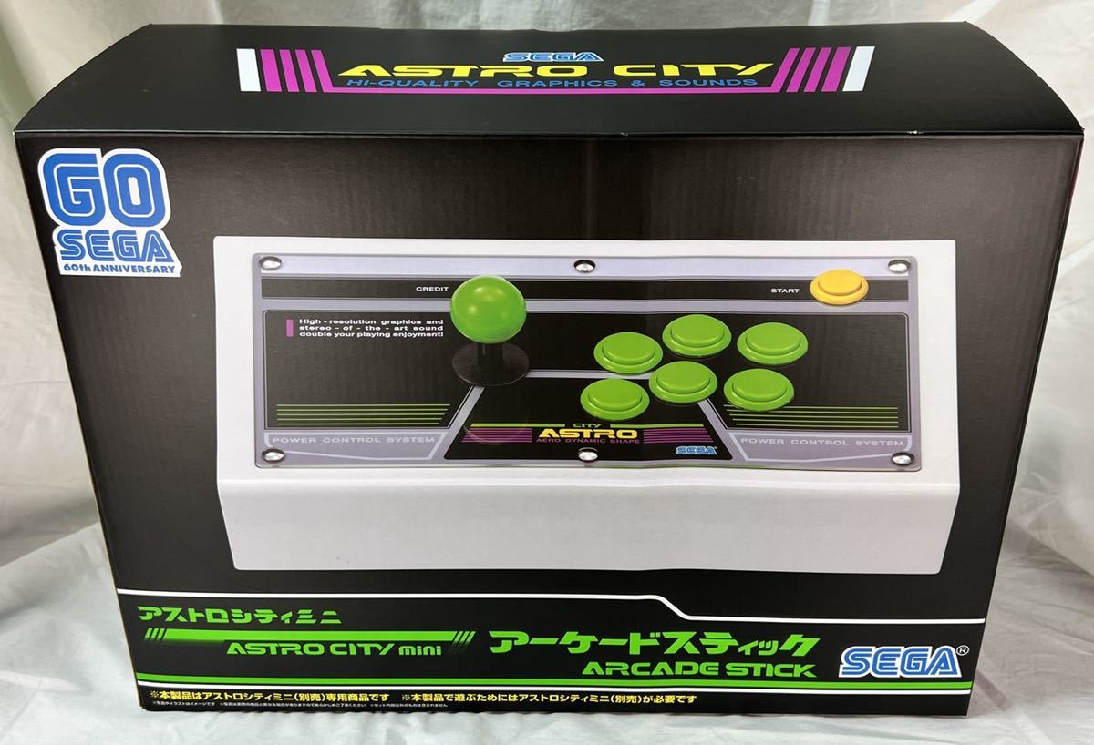 Joystick Arcade Sega Astro City Pink Edition - Ouvert Mais Jamais Utilisé