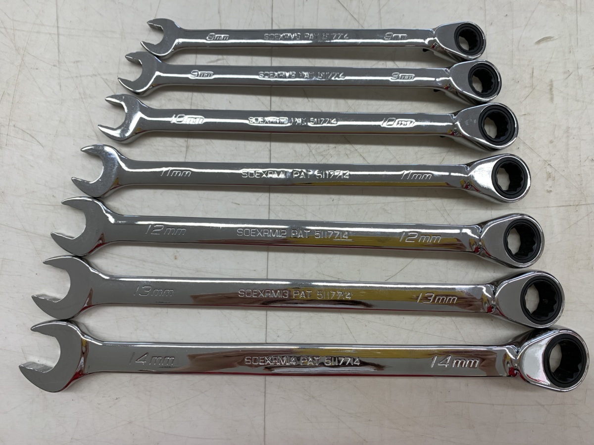 未使用品】Snap-on SOEXRM 8，9，10，11，12，13，14 ラチェット