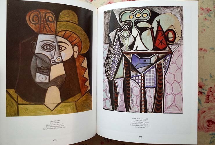41861/パブロ・ピカソ 作品集 函入り 2冊組 Pablo Picasso 1881-1973