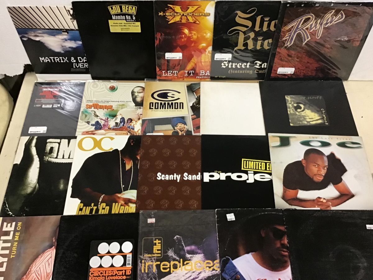 12inch テクノ ハウス HIPHOP R&B ダンスミュージック レコード まとめ