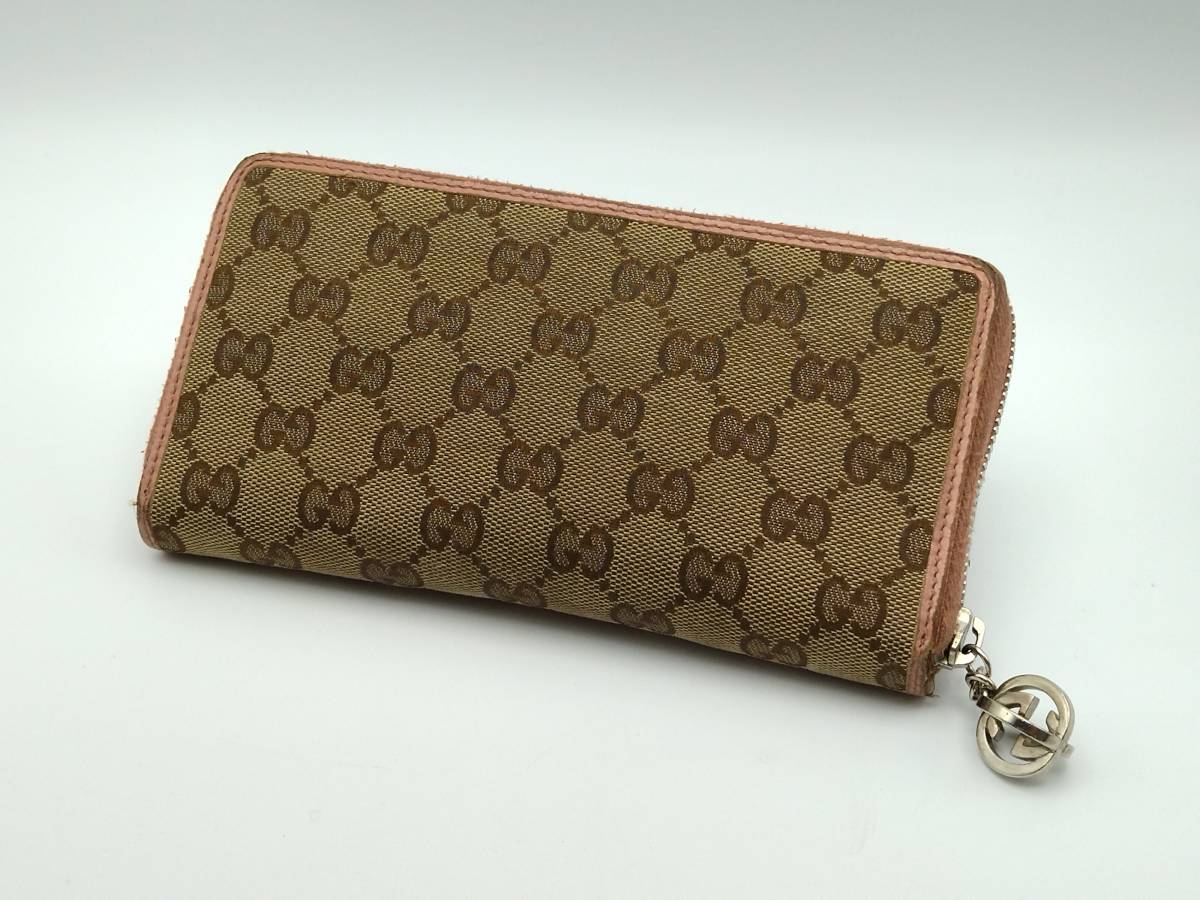グッチ 長財布 GUCCI ラウンドファスナー GG ⁄ [グッチ] 長財布 