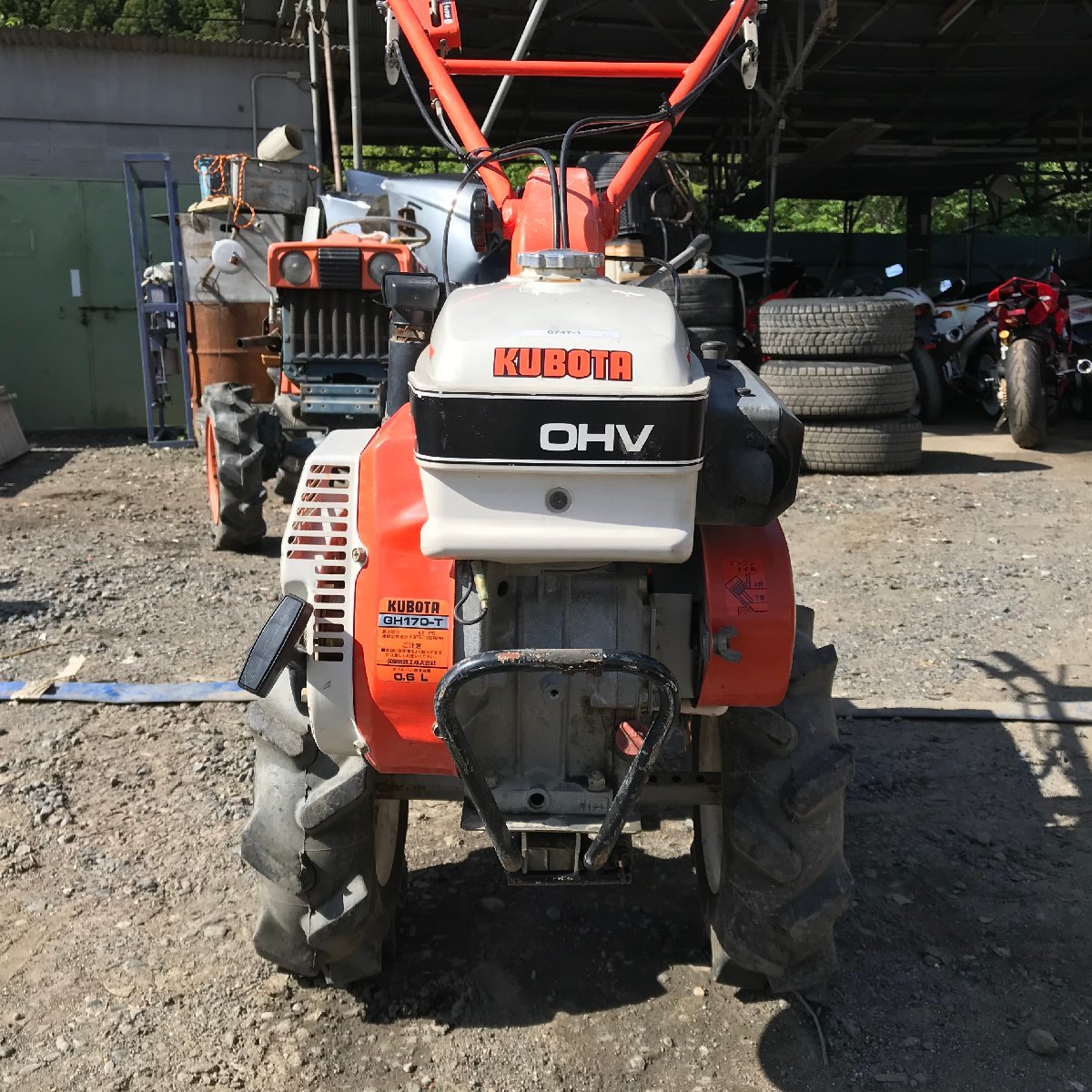 クボタ KUBOTA T1-60s 耕運機/管理機 ハンドル反転 最大6.2PS 中古 