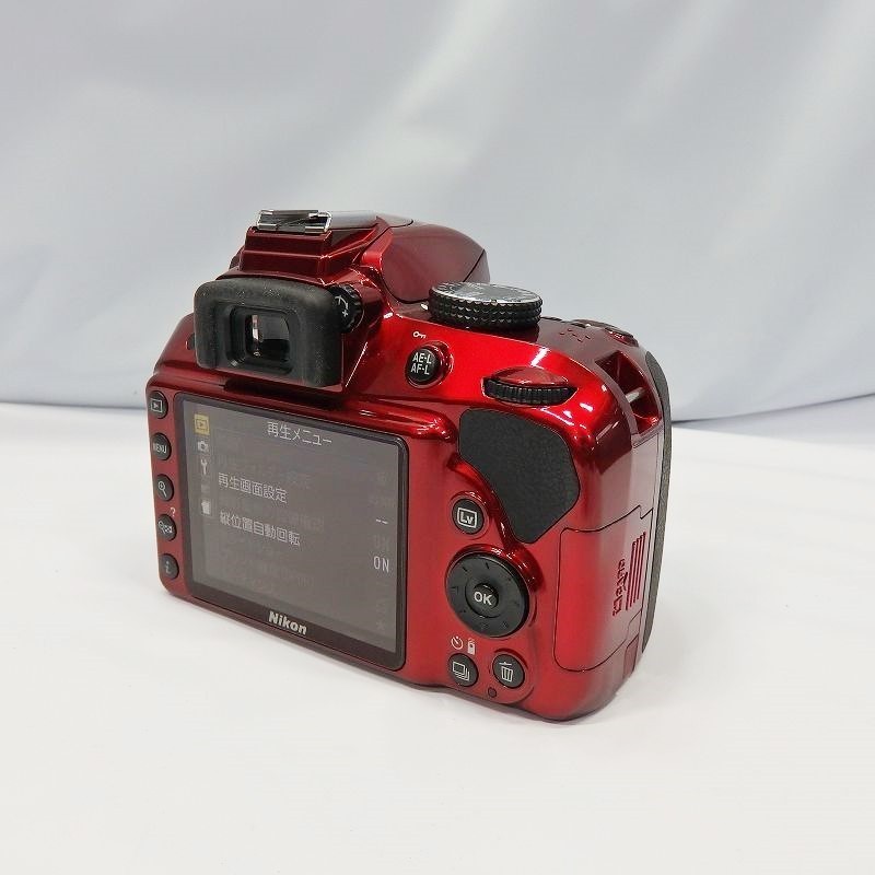 ニコン Nikon D3300 ダブルズームキット2 レッド デジタル一眼レフ