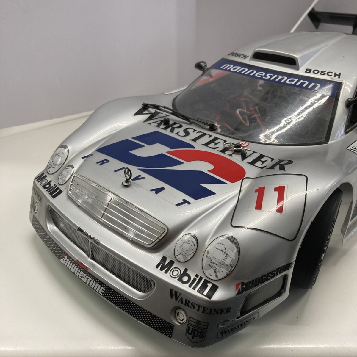 1円出品】1/10RC 1997 メルセデス・ベンツ エンジン ラジコンカー 