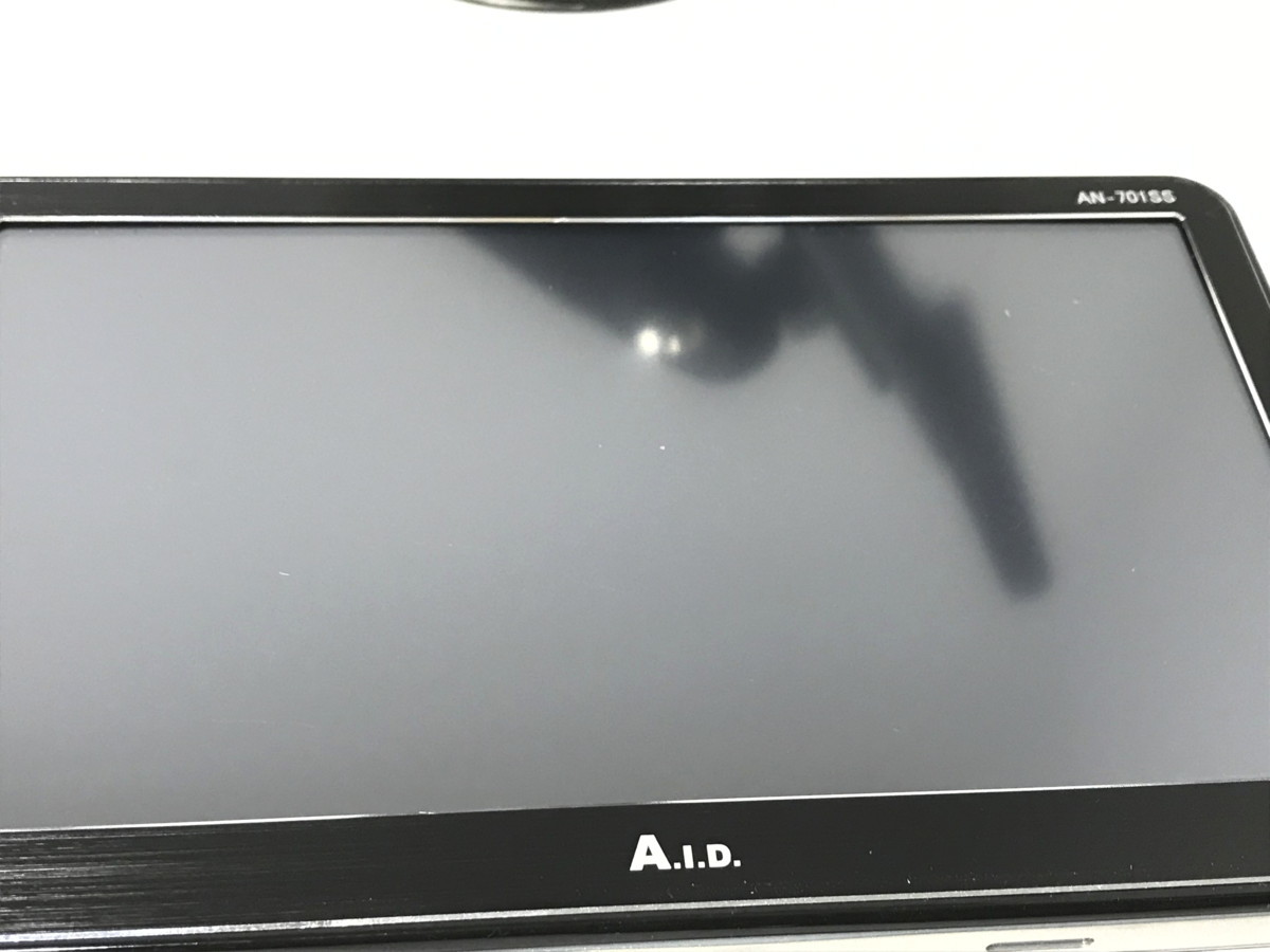 現状渡し品】 AID エーアイディー 7インチポータブルナビ AN-701SS